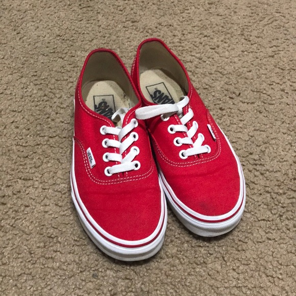 Old Skool Red Vans🔥 - Picture 2 of 6